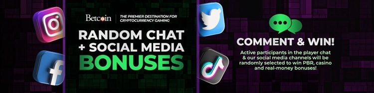 Random Chat and Social Media Bonuses