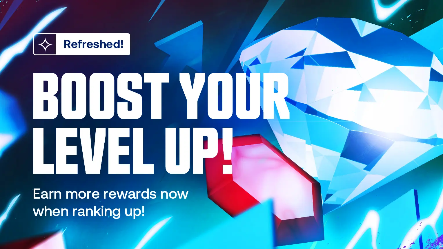 Shuffle is boosting level up rewards!